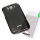 Silik&oacute;nov&eacute; gelov&eacute; p&uacute;zdro pre HTC Sensation XL + screen protector, Remax grey