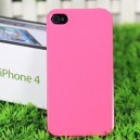 iPhone 4s/4 Gelové silikónové púzdro, pink