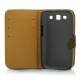 Diárové púzdro pre Samsung i9300 Galaxy S III, semiš bledohnedý