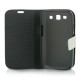 Diárové púzdro pre Samsung i9300 Galaxy S III, Matné biele