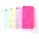 iPhone 4s/4 Gelov&eacute; silik&oacute;nov&eacute; p&uacute;zdro, žlt&yacute;