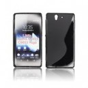 Silik&oacute;nov&eacute; p&uacute;zdro pre Sony Xperia T/LT30/,S-line čierny