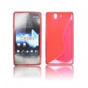Silik&oacute;nov&eacute; p&uacute;zdro pre Sony Xperia Z S-line fialov&yacute;