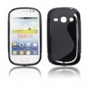 Silik&oacute;nov&eacute; p&uacute;zdro pre Samsung i8160 Galaxy Ace II,S-line biely