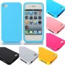silik&oacute;nov&eacute; p&uacute;zdro pre iPhone 5C - G&eacute;l modr&eacute;