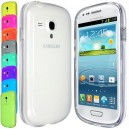 Silikónové púzdro pre Samsung i8190 Galaxy S3 mini,S-line fialové