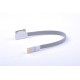Dátový kábel pre iPhone 4/4s, iMagnet šedý ( box )