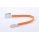 Dátový kábel pre iPhone 4/4s, iMagnet oranžový ( box )