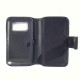 Kožené púzdro " knižka " KPK03/NOK N97, čierne