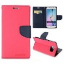 Goospery Mercury Fancy Diary púzdro pre Samsung Galaxy A7 bledo ružové
