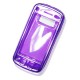 Silikónové púzdro NOK N97, púzdro LUX, fialové
