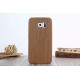Púzdro Wood pre Samsung Galaxy S6 Edge , hnedé drevo