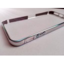 Ochrann&yacute; kovov&yacute; r&aacute;mik pre iPhone 5/5s, strieborno-zlat&yacute;