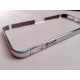 Ochranný kovový rámik pre iPhone 5/5s, strieborno-zlatý