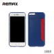 REMAX Carnot kožené zadné púzdro pre iPhone 6/6s čierne