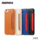 REMAX Carnot kožené zadné púzdro pre iPhone 6/6s modré