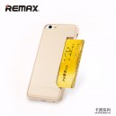 REMAX Carnot kožen&eacute; zadn&eacute; p&uacute;zdro pre iPhone 6/6s modr&eacute;
