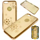 REMAX SPARKLE TPU p&uacute;zdro pre iPhone 6/6s zlat&eacute;