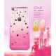 REMAX DIAMOND zadné PC púzdro pre iPhone 6/6s bledo ružové