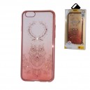REMAX DIAMOND zadné PC púzdro pre iPhone 6/6s Plus bledo ružové