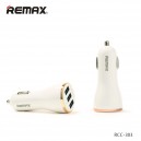 REMAX DOLFIN RC206 autonab&iacute;jačka 2xUSB/2,4A ružov&aacute;