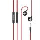 Stereo sluchátka Super Bass pre mobilné telefóny Samsung, Sony, iPhone, iMyMax ( Čierno-červené )