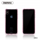 REMAX SHIELD silik&oacute;nov&eacute; p&uacute;zdro pre iPhone X &scaron;ed&eacute;