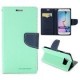 Diárové Púzdro pre Sony Xperia XZ1 Fancy ( mentolové ）