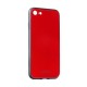 GLASS case pre iPhone XS biele
