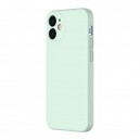 Púzdro pre iPhone 12 mini 5.4", Baseus Liquid Silica zelené