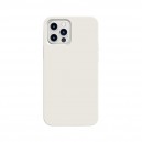 Siliónové púzdro iPhone 12 mini 5.4" Remax Kellen, biele