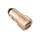 Rýchlonabíjačka do auta 4.8A, 2x USB, iMYMAX strieborná