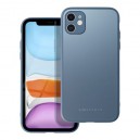 ROAR Matte Glass case pre iPhone 14 Plus modré