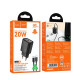 HOCO nabíjačka s C-vstupom Fast Charge s káblom type-C
