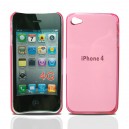 Púzdro Crystal pre iPhone 4, pink