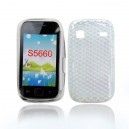 Samsung i9000 Galaxy S ochrann&eacute; silik&oacute;nov&eacute; p&uacute;zdro TPU, transparent
