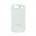 Samsung i9020 Nexus S ochranné silikónové púzdro iCase Pro + ochranná fólia LCD, white