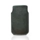 Púzdro na Samsung i9000 Galaxy S, i9100 Galaxy S II, Forcell Slim kôra, čierne