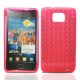 Samsung i9100 Galaxy S II ochranné silikónové púzdro TPU grid, čierne
