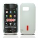 Nokia 5800 XpressMusic ochranné silikónové púzdro TPU, šedé