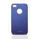 iPhone 4 ochranný zadný kryt + ochranná fólia LCD, ružový