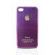 iPhone 4 ochranný zadný kryt + ochranná fólia LCD, čierny