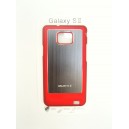 SAMSUNG i9100 Galaxy S II ochrann&yacute; zadn&yacute; kryt, červen&yacute;