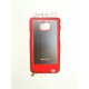 SAMSUNG i9100 Galaxy S II ochranný zadný kryt, červený
