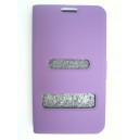 P&uacute;zdro na SAMSUNG i9220 Galaxy Note, Smart Cover, fialov&eacute;