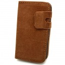 Di&aacute;rov&eacute; semi&scaron;ov&eacute; p&uacute;zdro pre Samsung Galaxy Note 2, LuxuryII Tmavo soft grey