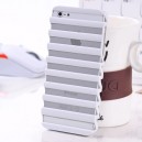 Ochrann&yacute; zadn&yacute; kryt pre iPhone 4/4s - Zigzag Fashion oranžov&eacute;