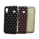 Ochrann&yacute; zadn&yacute; kryt pre Samsung S5830 Galaxy Ace  - Diamond ( Čierny ）