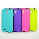 Silik&oacute;nov&eacute; p&uacute;zdro pre Samsung Galaxy S4 - TPU Duo ( Transparentnobiele ) 