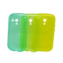 Gelov&eacute; Silik&oacute;nov&eacute; p&uacute;zdro pre Samsung Galaxy S3 Mini ( Oranžov&eacute; ) 